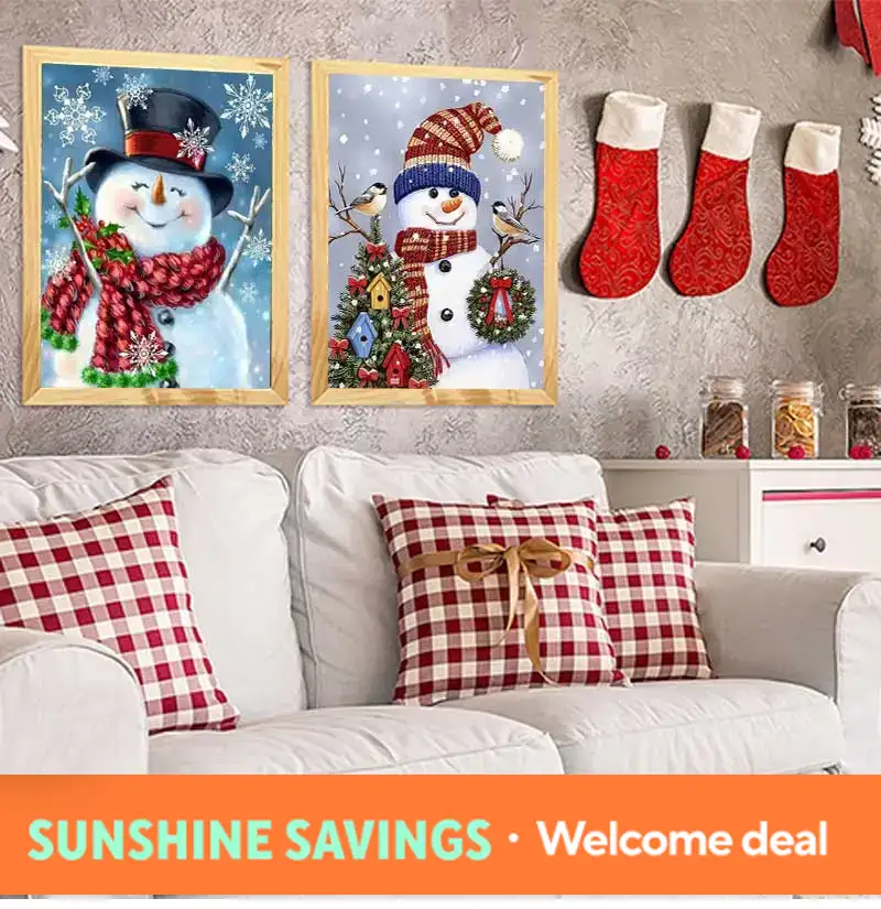 Background Resin Art - Christmas Diamond Painting Christmas Tree Wreath