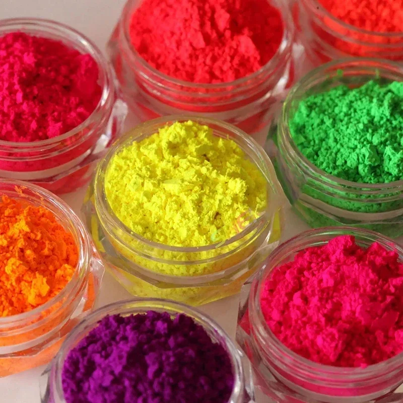 Glitter Powder Resin - 12Jars 5g Fluorenscence Mica Powder Epoxy