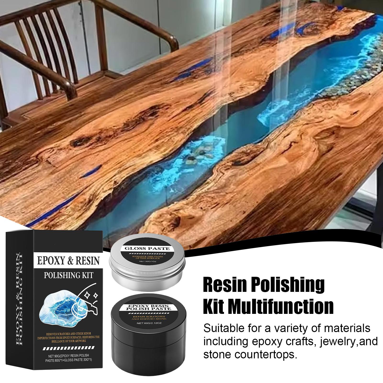 Resin Art Kits - Epoxy Resin Polishing Kit - Creamy