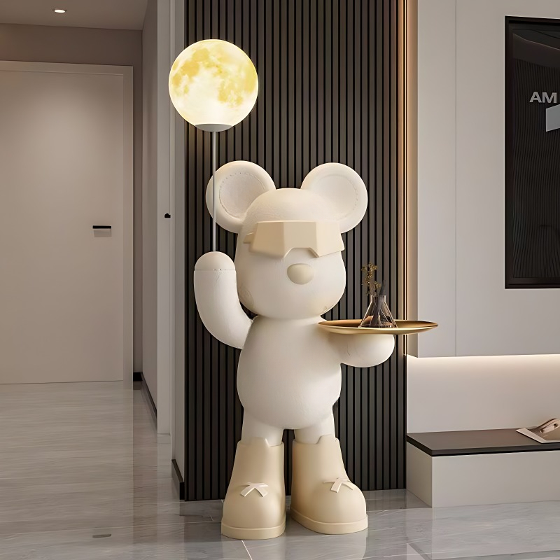 Resin Art Furniture - New Violent Bear Large Ornaments Living