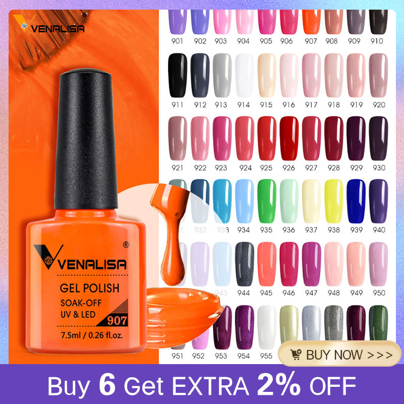Glitter Powder Resin - Venalisa 7.5ml Gel Nail Polish Canni