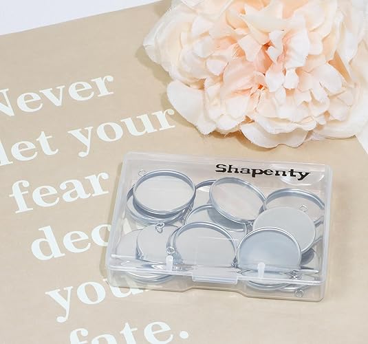 20 Pieces Stainless Steel Roun - Resin Art Handmade recension och pris