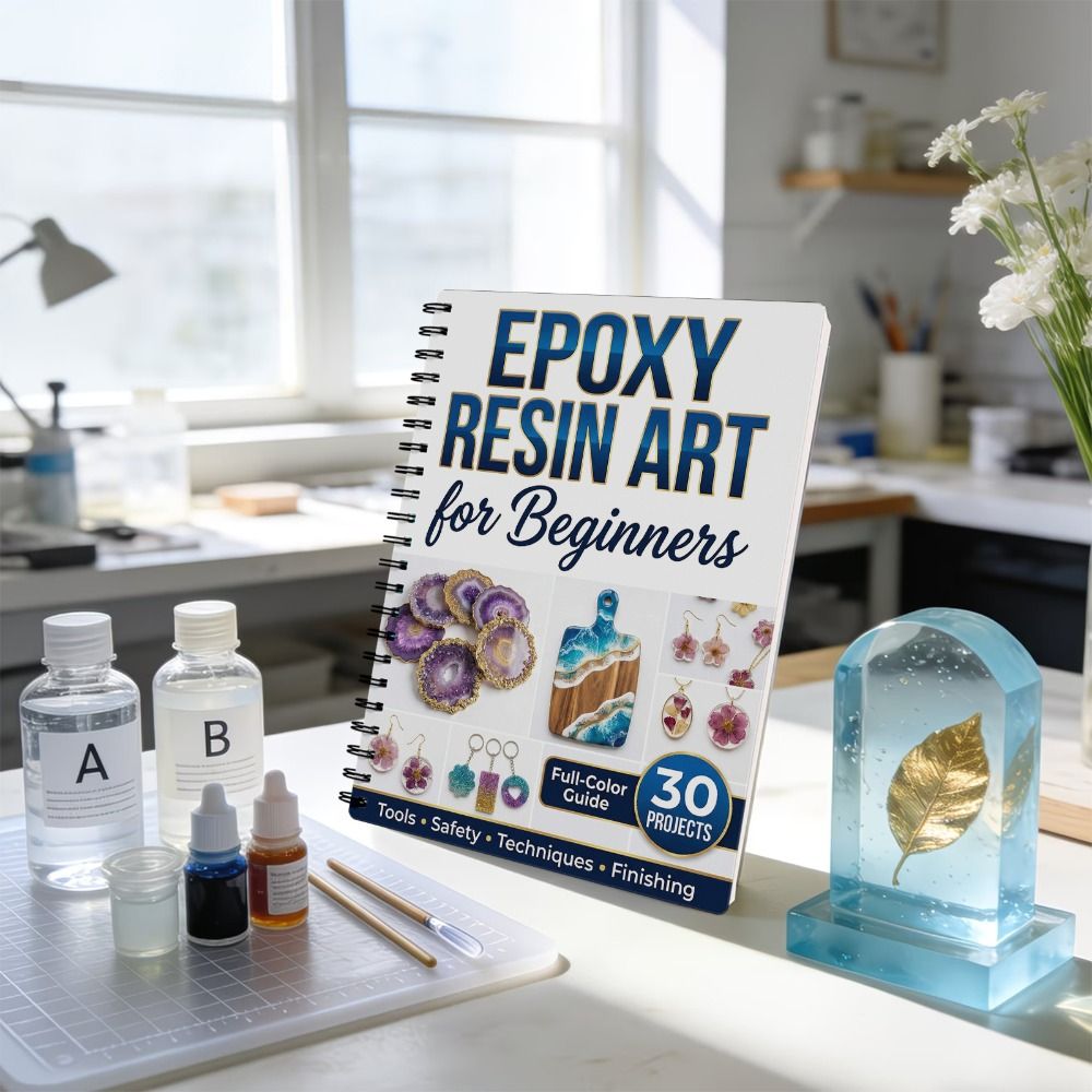 Step-by-Step Epoxy Resin Art H - Resin Art Tutorial recension och pris