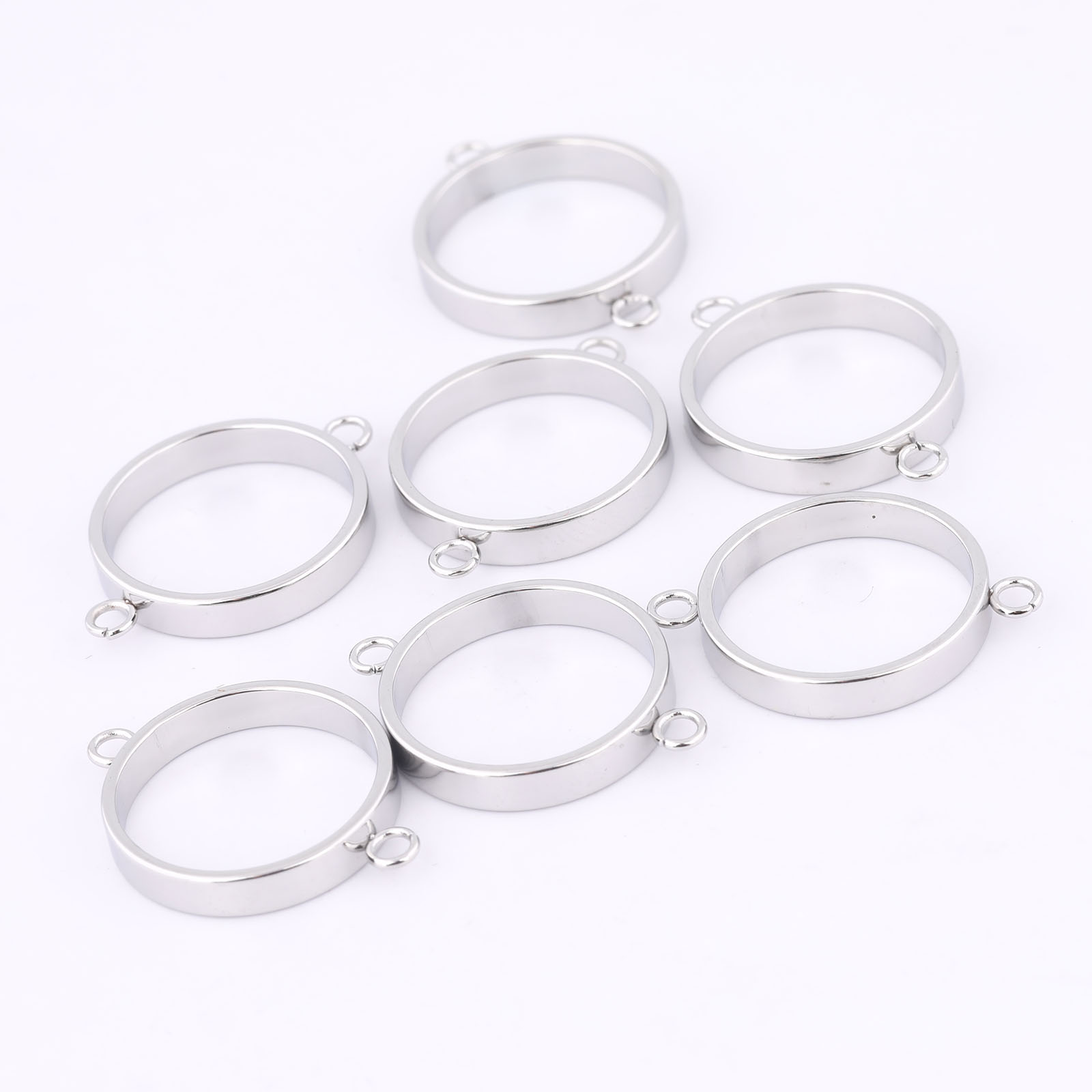 10pcs Stainless Steel 14mm Ope - Resin Art Handmade recension och pris