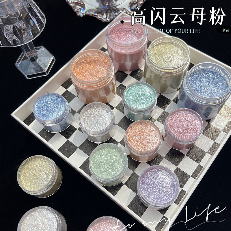 Mermaid Diamond Glitter Mica P - Glitter Powder Resin recension och pris