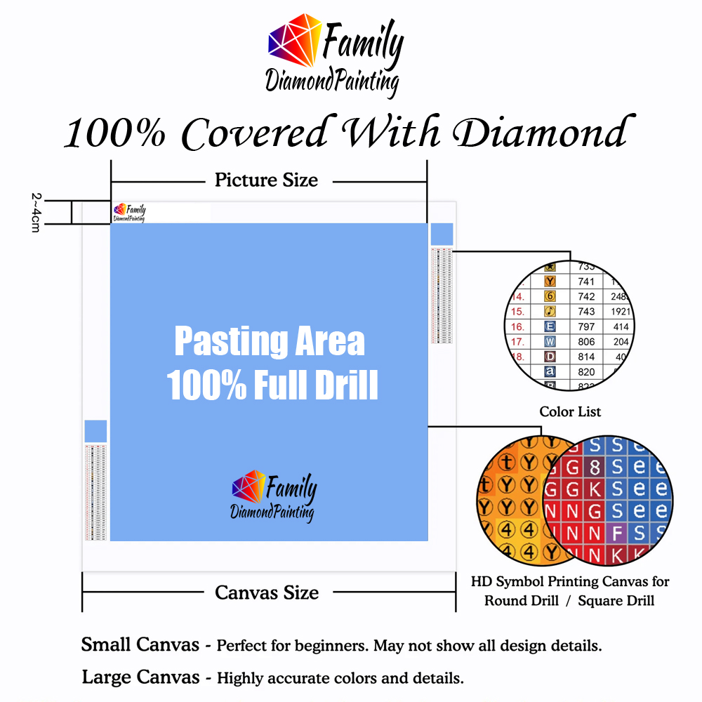Diamond Painting Family New Fa - Resin Art Kits recension och pris