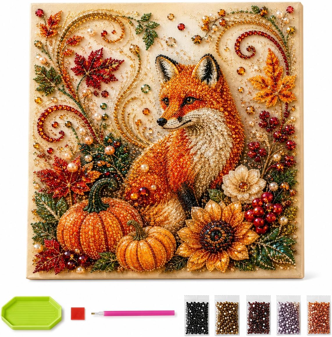 Autumn Diamond Pearl Painting  - Resin Art Home Decor recension och pris