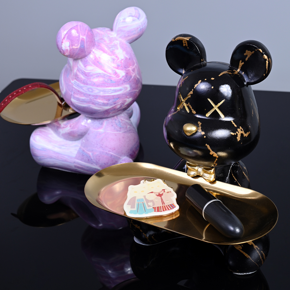 Colorful Bear Statues and Scul - Resin Art Furniture recension och pris