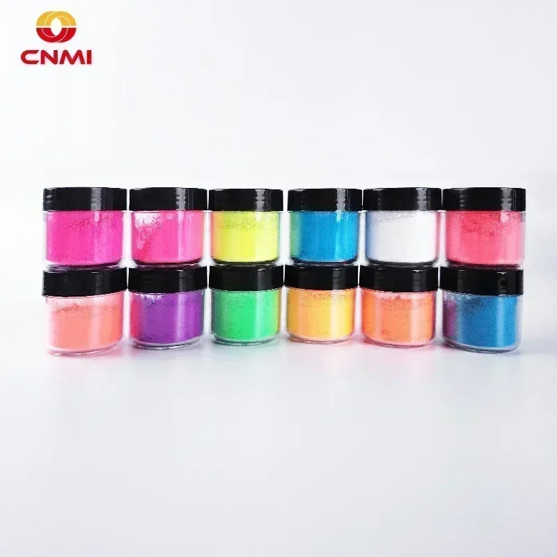 12Jars 5g Fluorenscence Mica P - Glitter Powder Resin recension och pris