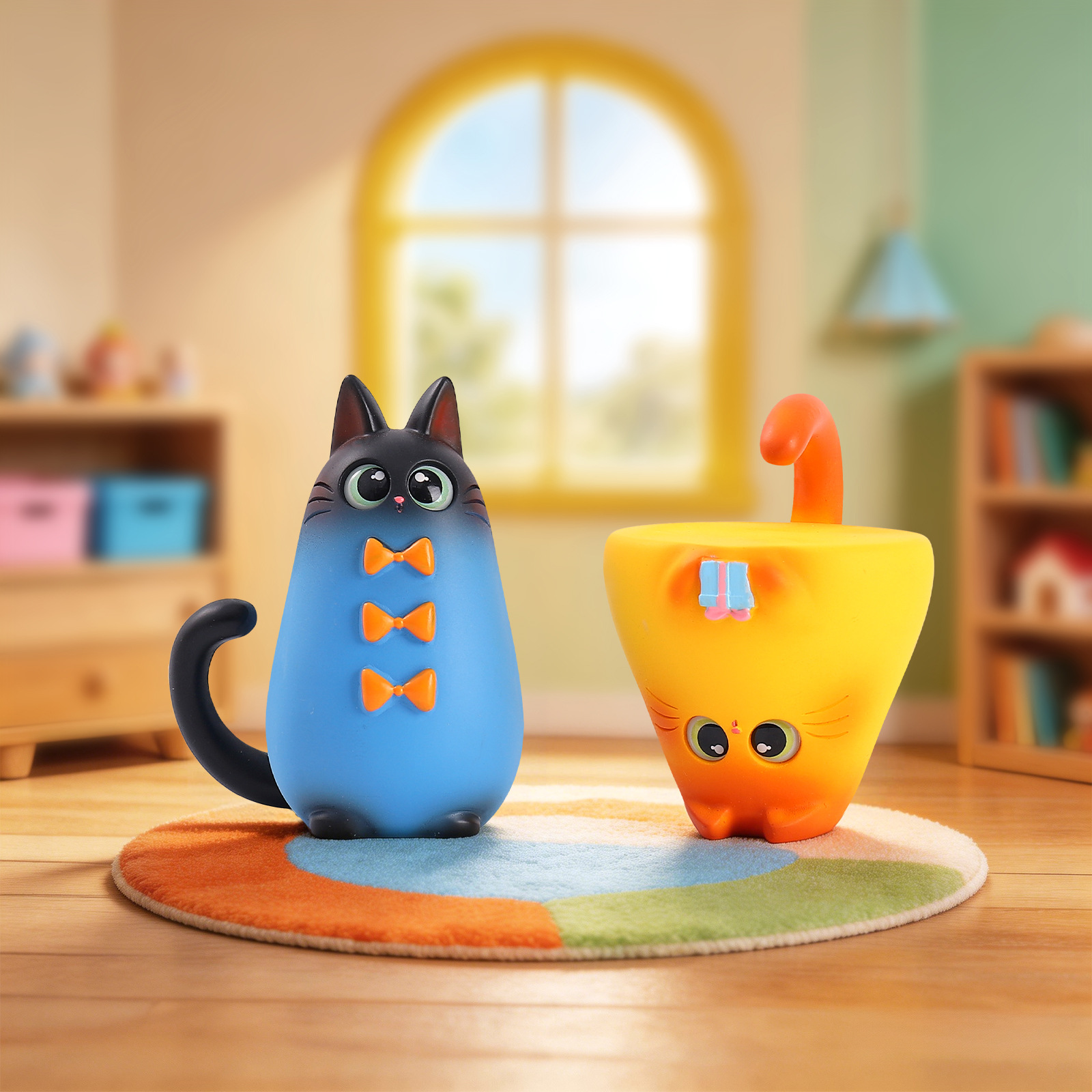 Blind Box Cat Figurine Resin C - Resin Art Furniture recension och pris
