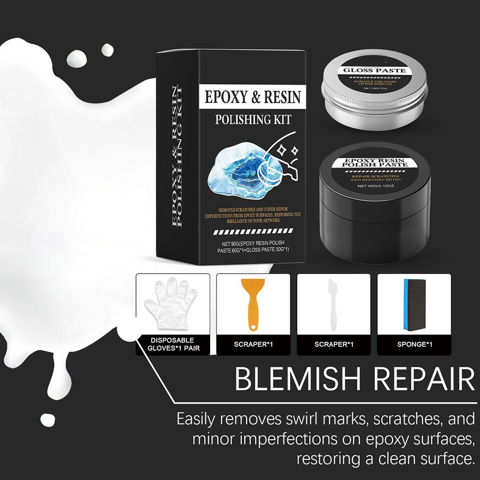 Epoxy Resin Polishing Kit - Cr - Resin Art Kits recension och pris