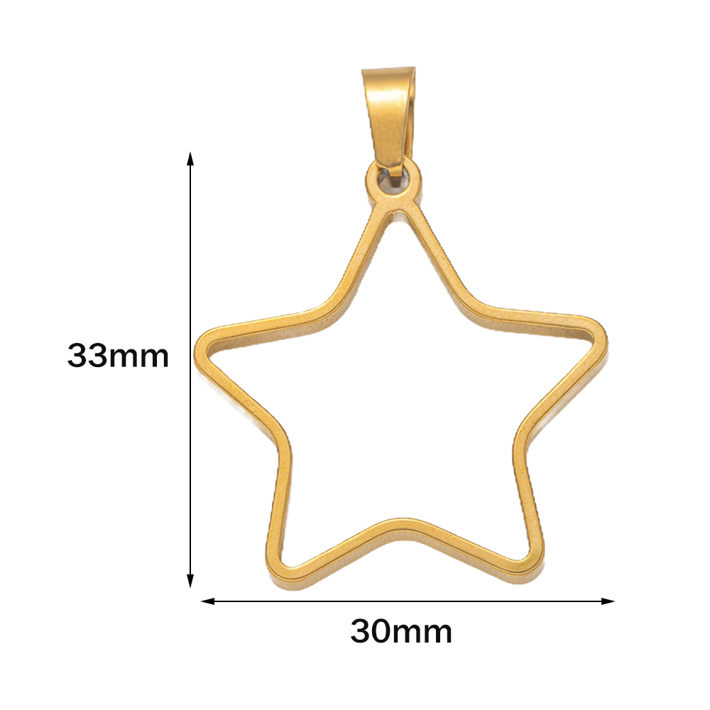 5pcs Stainless Steel Open Back - Resin Art Handmade recension och pris