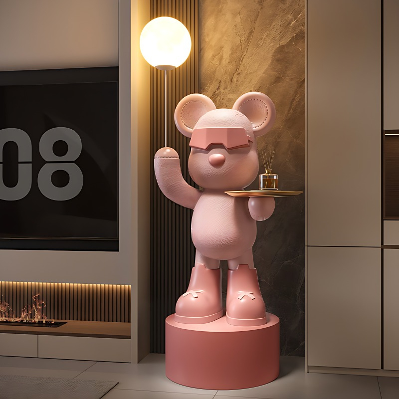 New Violent Bear Large Ornamen - Resin Art Furniture recension och pris