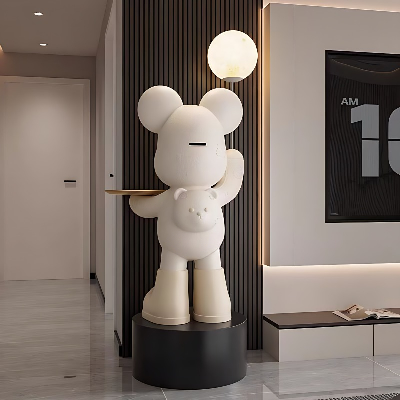 New Violent Bear Large Ornamen - Resin Art Furniture recension och pris