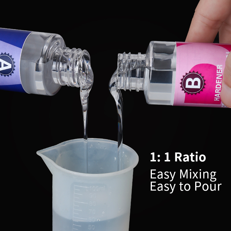 1:1 Crystal Clear Epoxy Resin  - Resin Art Ratio recension och pris