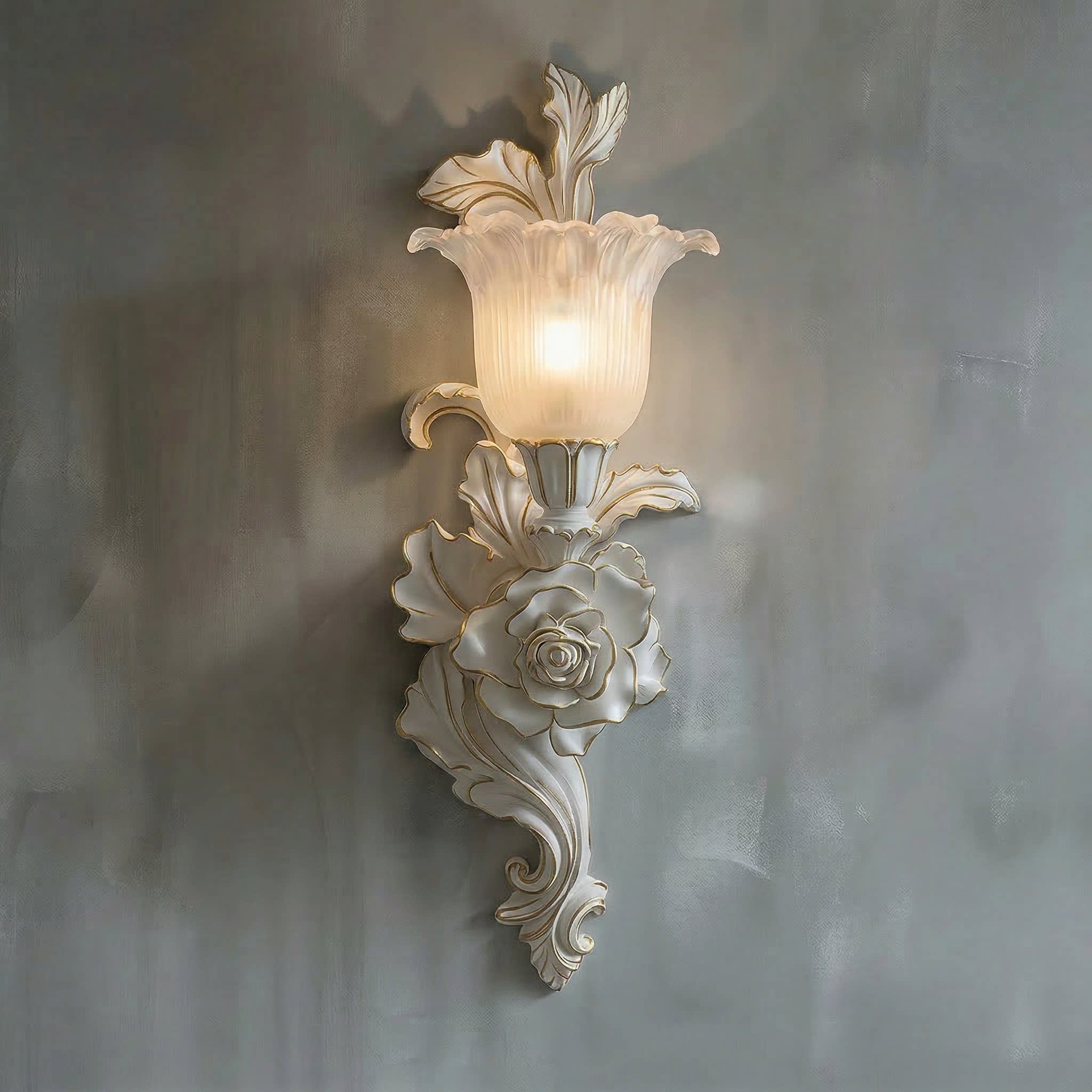 French wall lamp, living room  - Background Resin Art recension och pris
