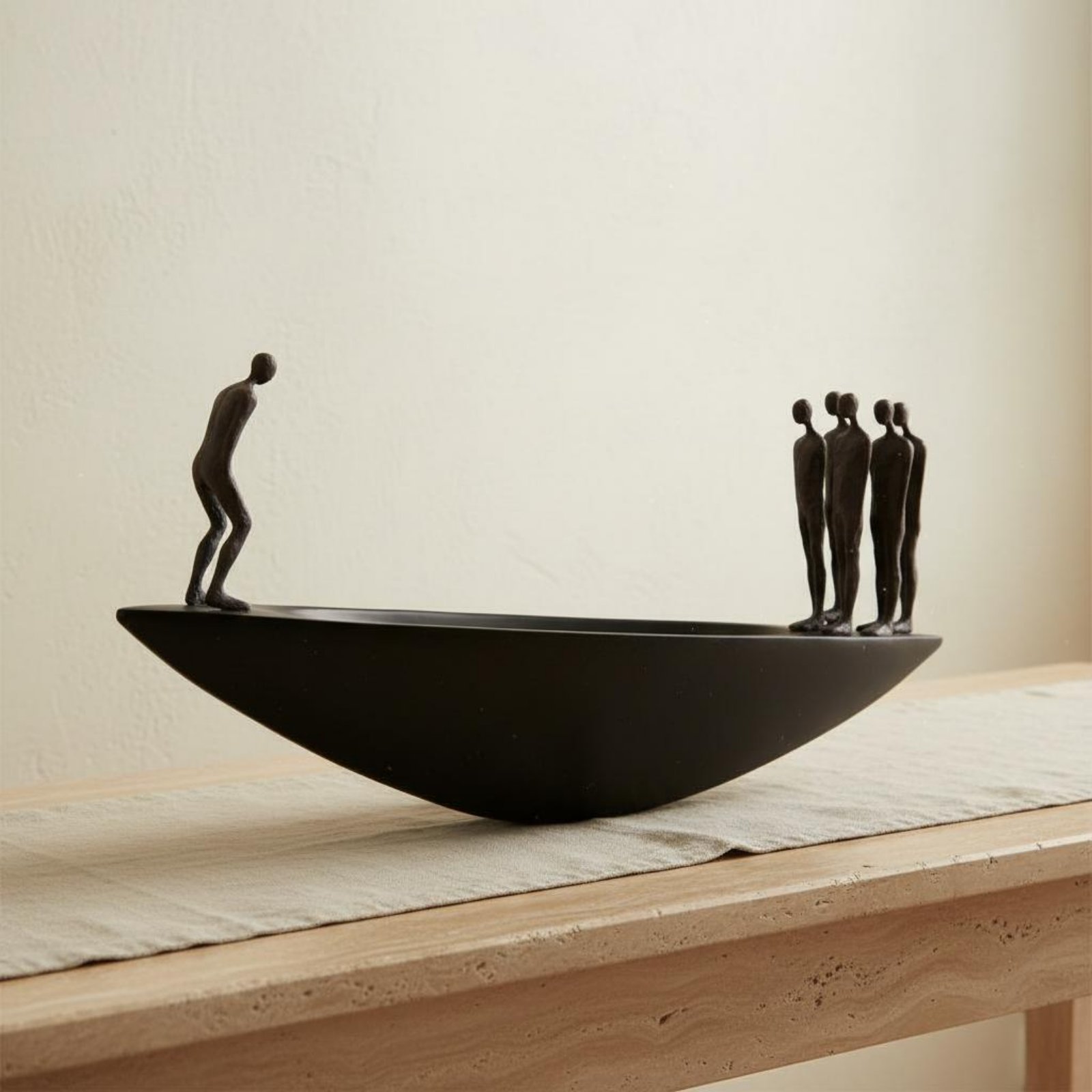 Modern Resin Sailboat Statue A - Resin Art Furniture recension och pris