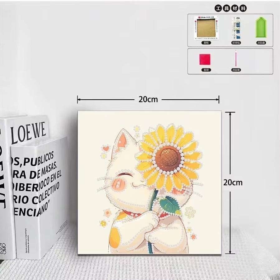 Owl Diamond Pearl Art DIY Pain - Resin Art Home Decor recension och pris