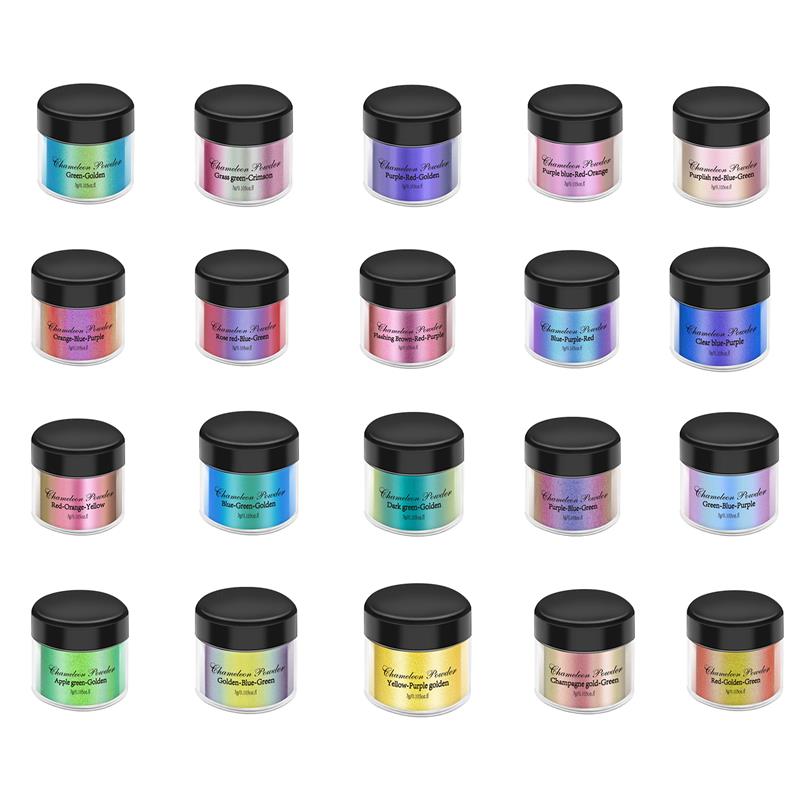 3g Mirror Chameleons Resin Pig - Glitter Powder Resin recension och pris