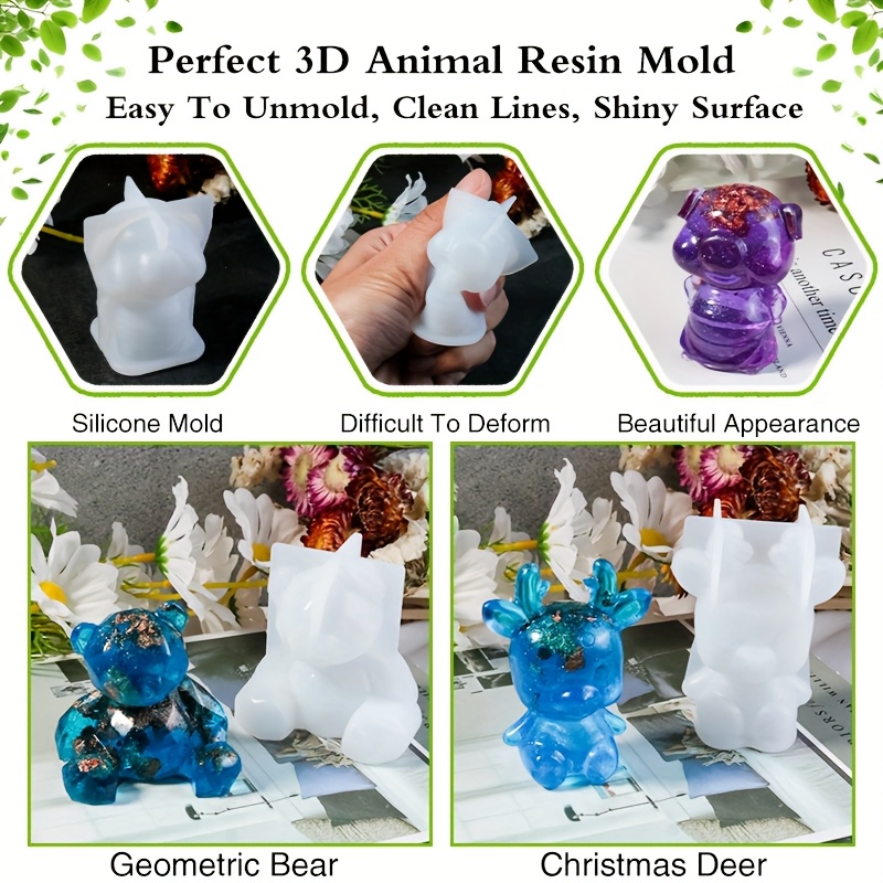 19pcs Resin-Made Mold Set, Sui - Resin Art Kit With Molds recension och pris