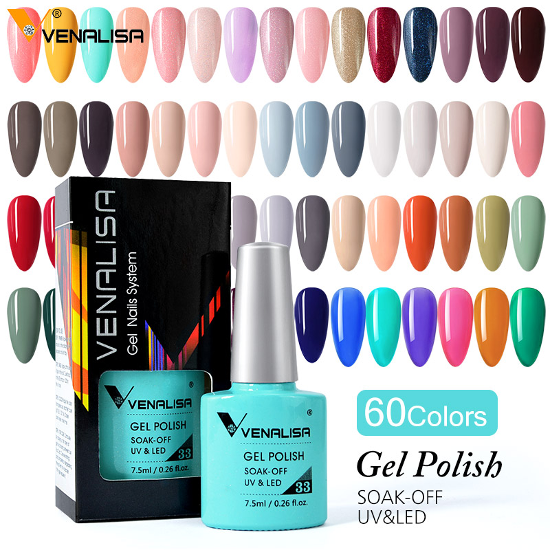 Venalisa 7.5ml Gel Nail Polish - Glitter Powder Resin recension och pris