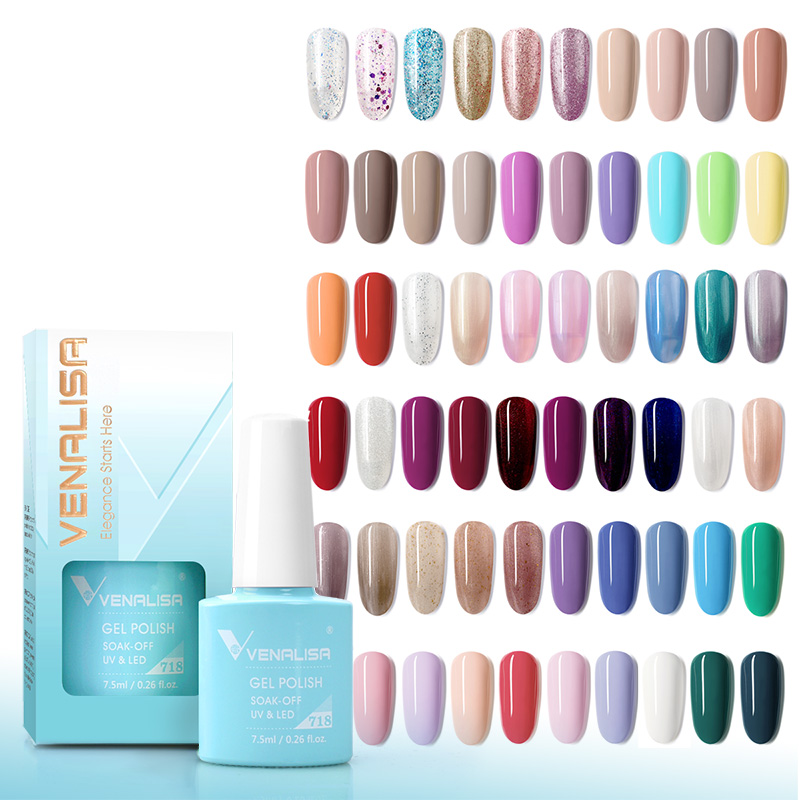 Venalisa 7.5ml Gel Nail Polish - Glitter Powder Resin recension och pris