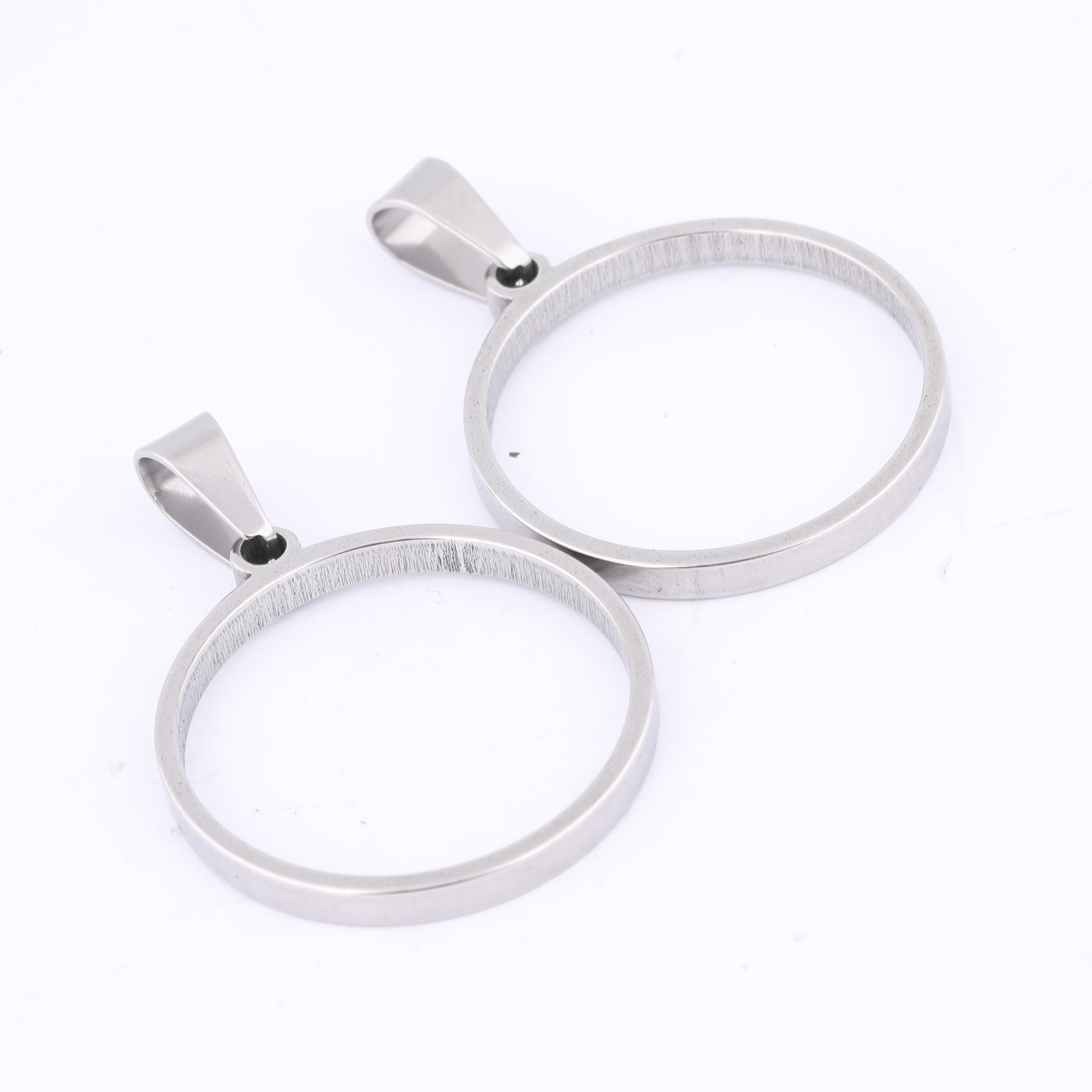 10pcs 25mm Round Open Bezel Ch - Resin Art Handmade recension och pris