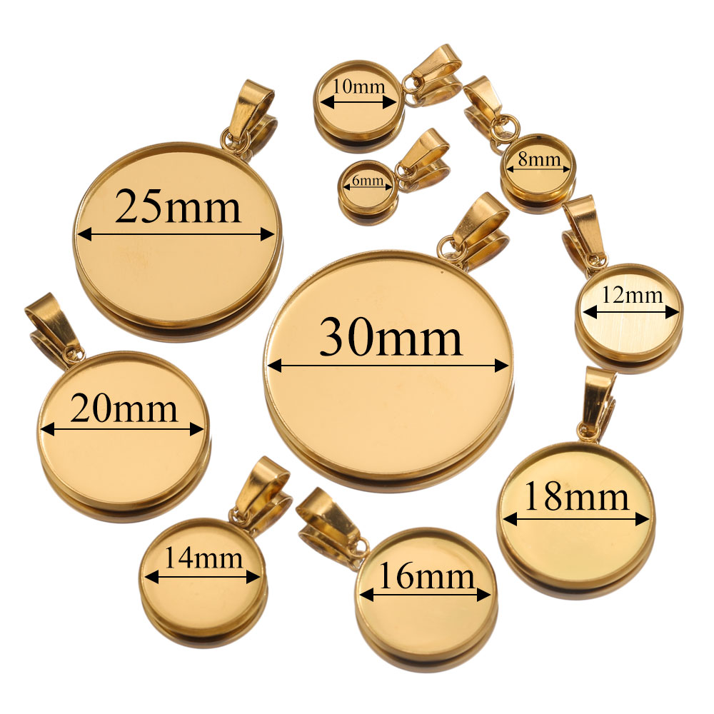 10pcs Stainless Steel Gold Pen - Resin Art Handmade recension och pris