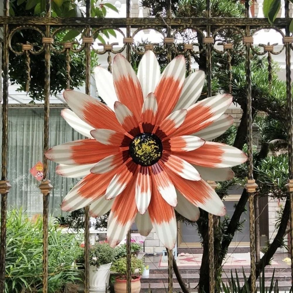 Garden Decor Iron Flower Fence - Background Resin Art recension och pris