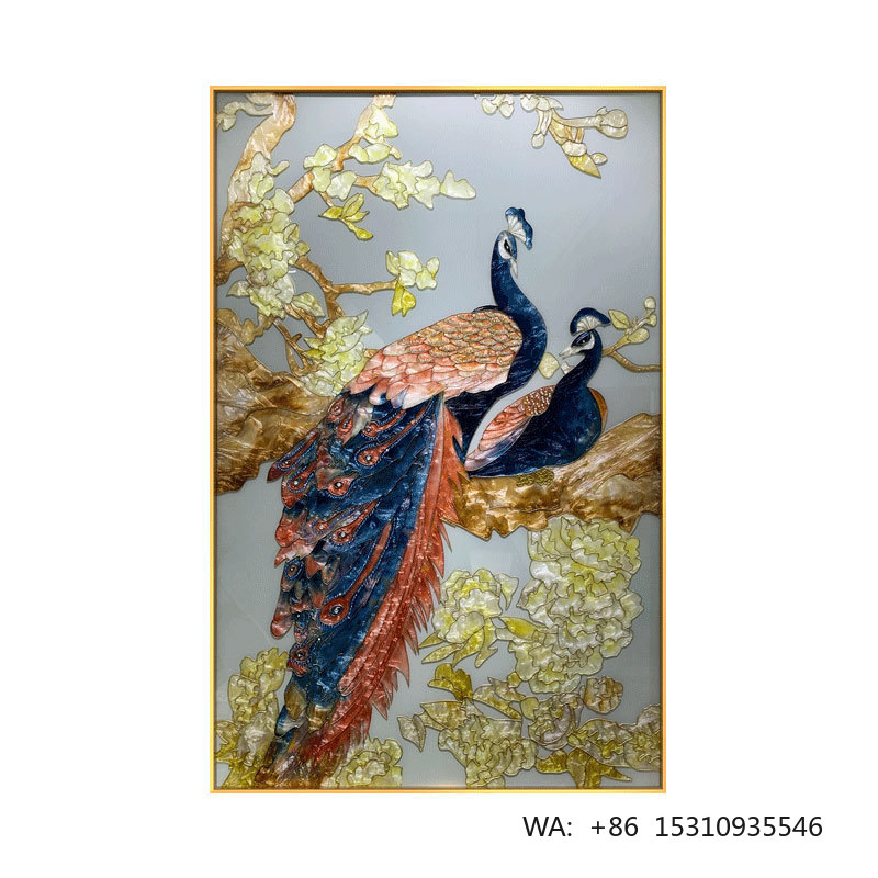 Handmade Enamel Metal Modern A - Background Resin Art recension och pris