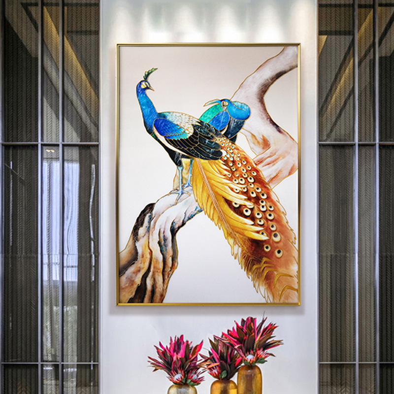 Handmade Enamel Metal Modern A - Background Resin Art recension och pris