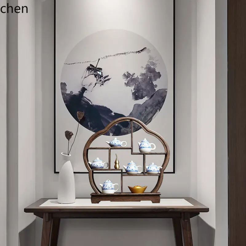 7.15-c13  Retro Zen Tea Room B - Resin Art Home Decor recension och pris