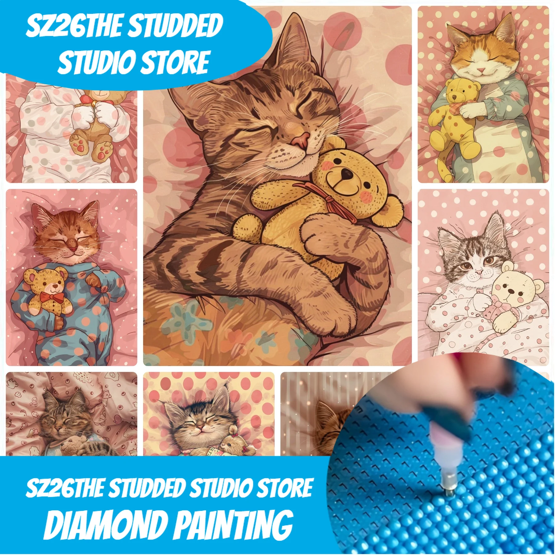 Sz26The Studded Cute and Sweet - Resin Art Home Decor recension och pris