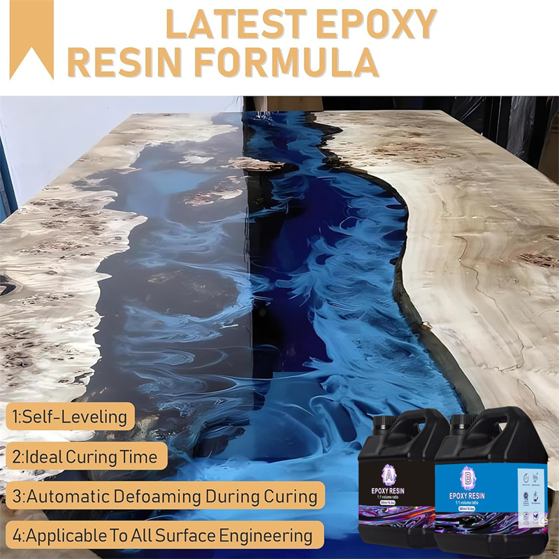 Crystal Clear Epoxy Resin AB A - Resin Art Ratio recension och pris