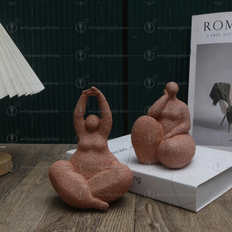 1pc, Sandstone Resin  Chubby W - Resin Art Handmade recension och pris