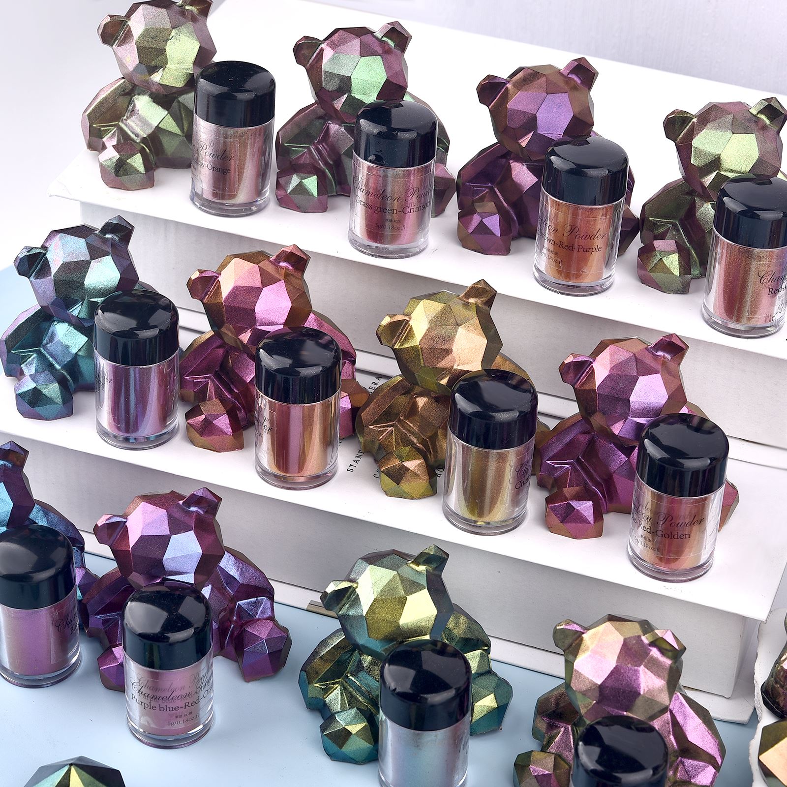 Mirror Chameleon Resin Pigment - Glitter Powder Resin recension och pris