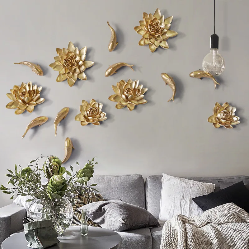 Chic 3D White Grey Resin Lotus - Background Resin Art recension och pris