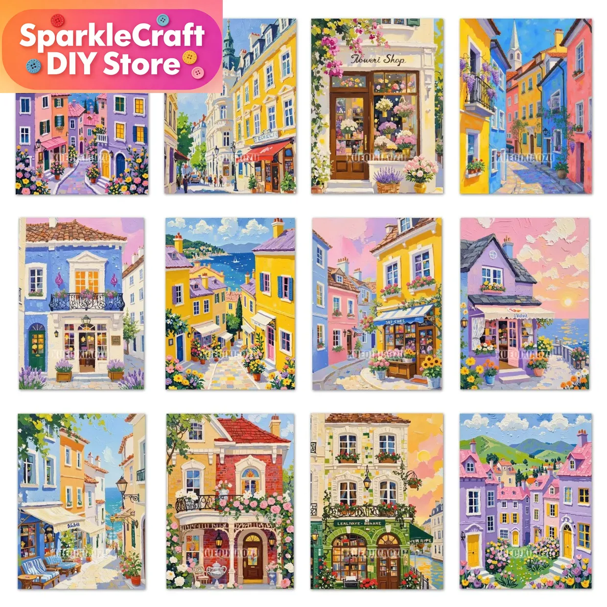 Cartoon Fairy Tale World Color - Resin Art Home Decor recension och pris