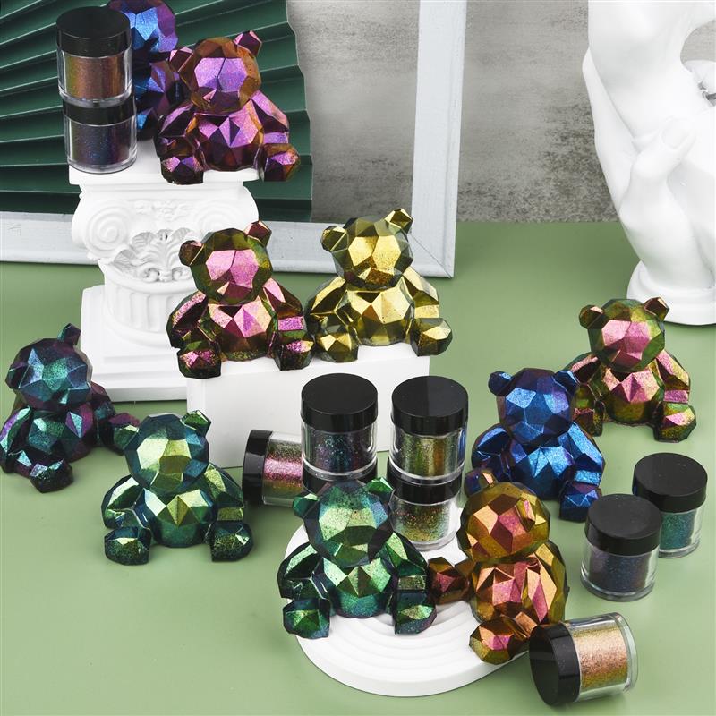 Mirror Chameleons Resin Pigmen - Glitter Powder Resin recension och pris