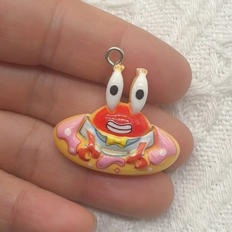 10pcs cartoon resin pendant, D - Resin Art Handmade recension och pris