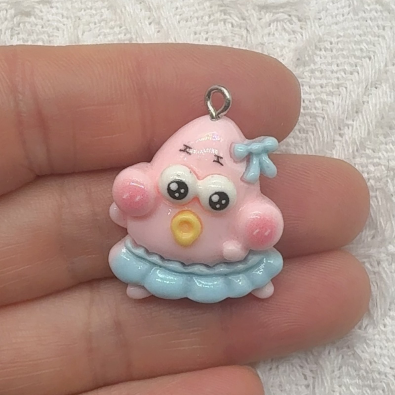 10pcs cartoon resin pendant, D - Resin Art Handmade recension och pris
