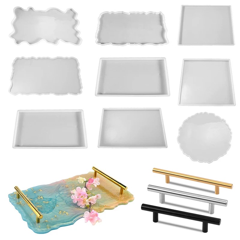 Tray Epoxy Resin Silicone Mold - Resin Art Kit With Molds recension och pris