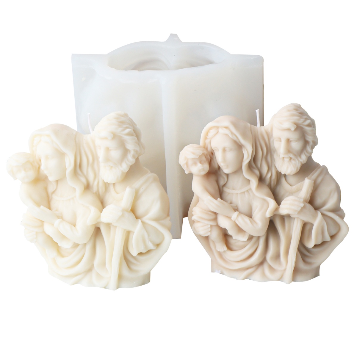 3D Holy Family Statue Silicone - Resin Art Furniture recension och pris