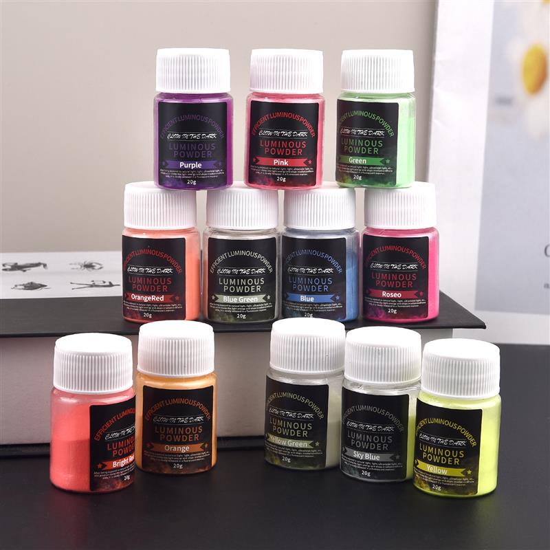 20g/Bottle Luminous Powder Epo - Glitter Powder Resin recension och pris
