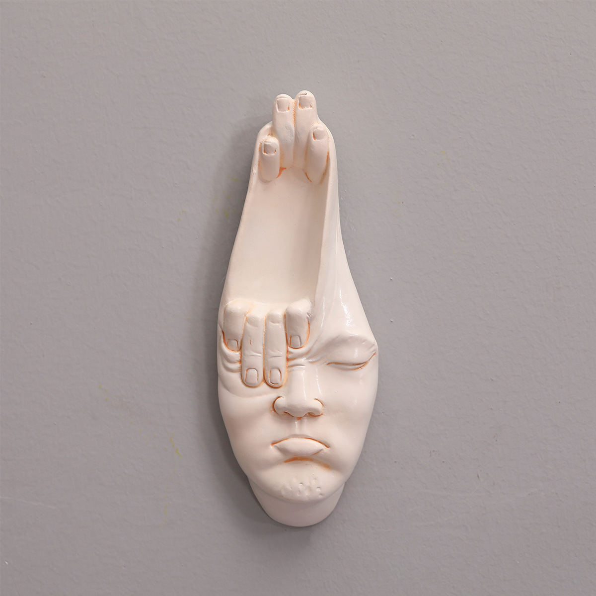 Creative Abstract Finger Face  - Background Resin Art recension och pris