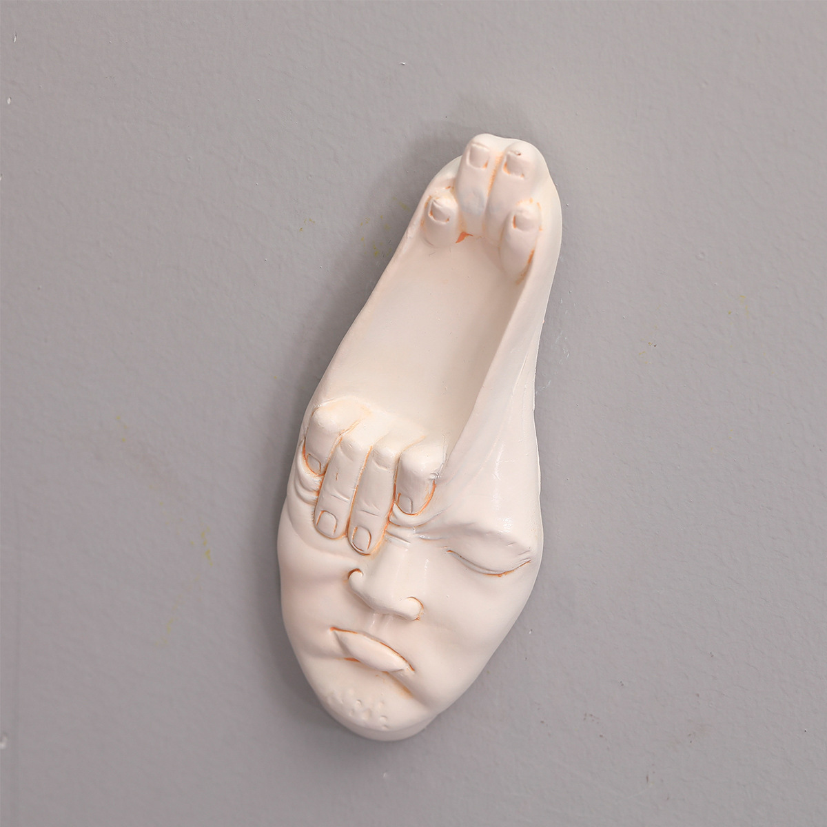 Creative Abstract Finger Face  - Background Resin Art recension och pris