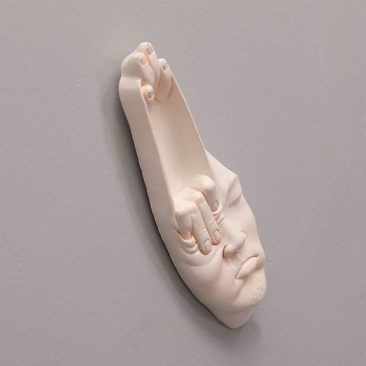 Creative Abstract Finger Face  - Background Resin Art recension och pris