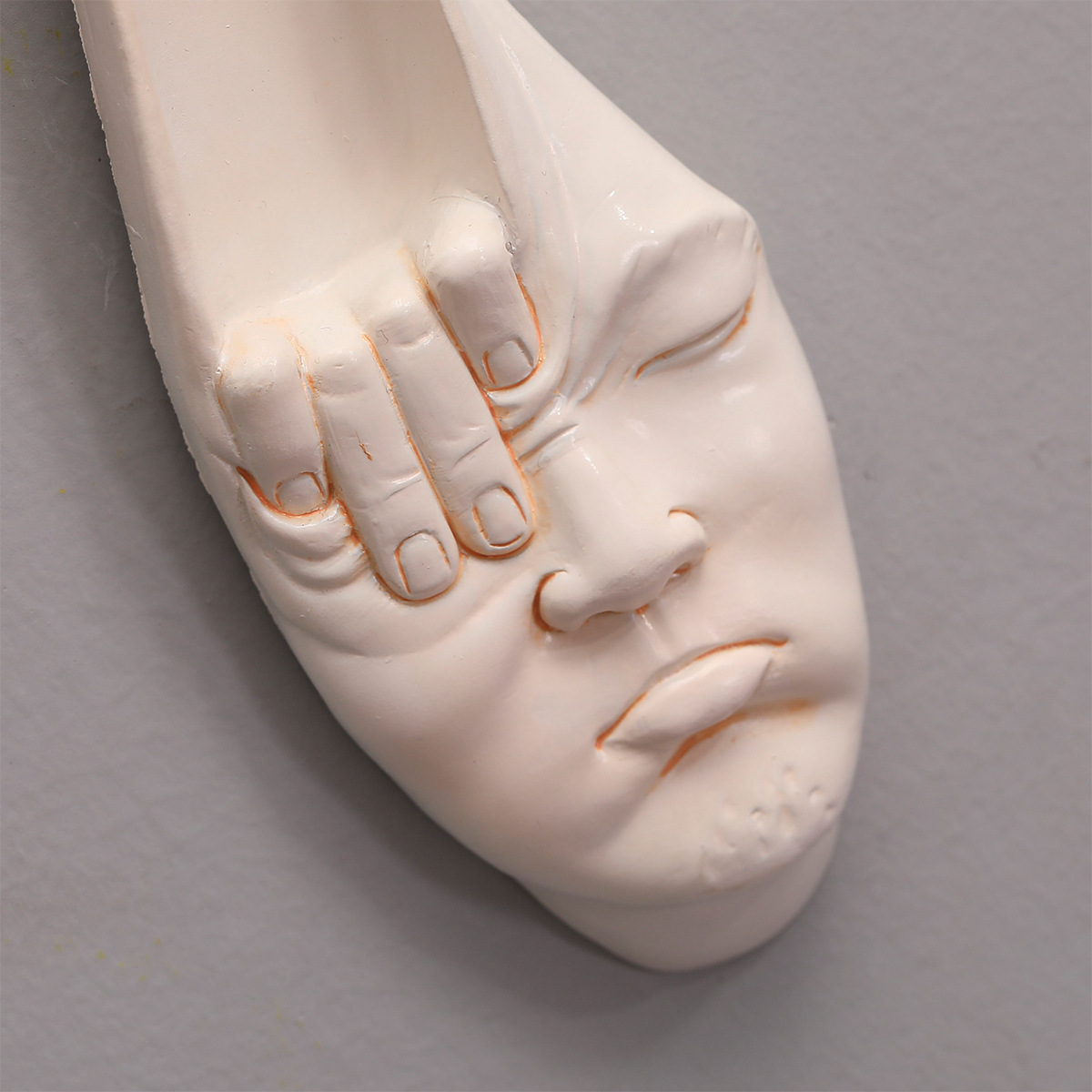 Creative Abstract Finger Face  - Background Resin Art recension och pris