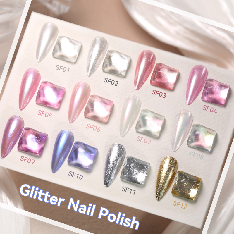 LILYCUTE 7ml 12 Colors Glitter - Glitter Powder Resin recension och pris